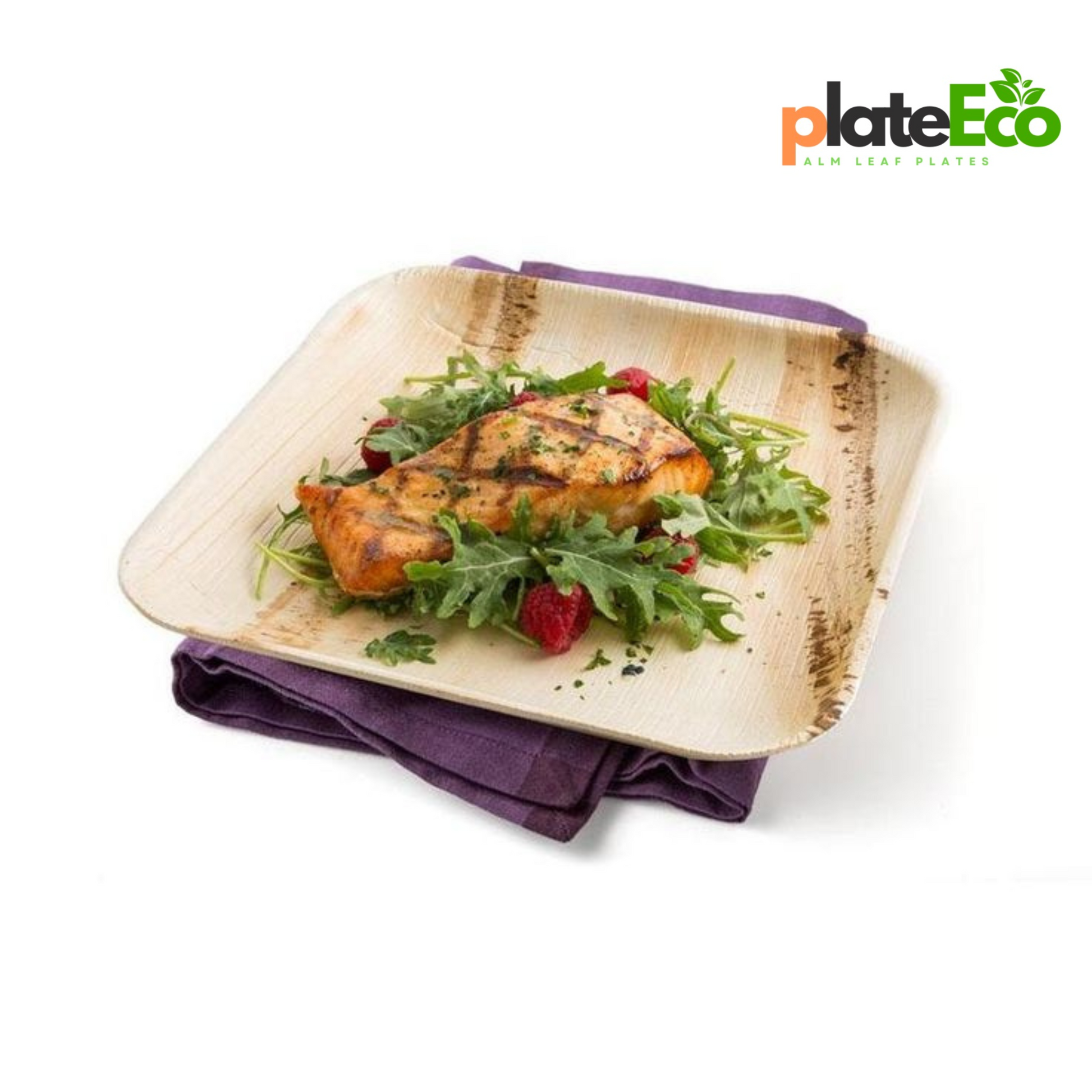 areca palm leaf plate 8" Palm Leaf Plates (25 Plates) – PlateEco
